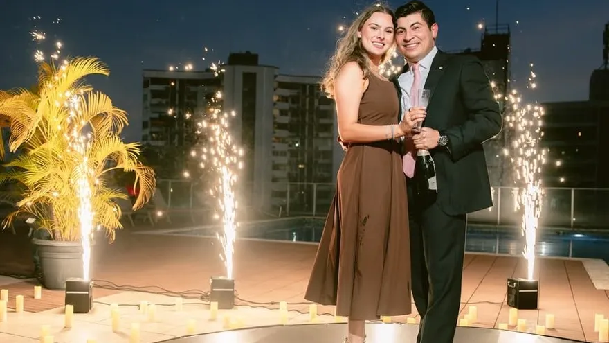 Jorge Bloise y Heleni Manolas