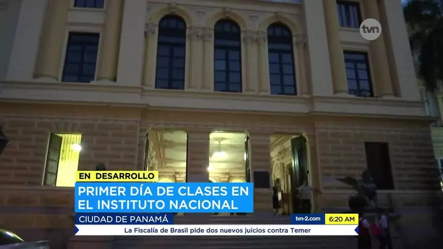 Inician clases en el Instituto Nacional