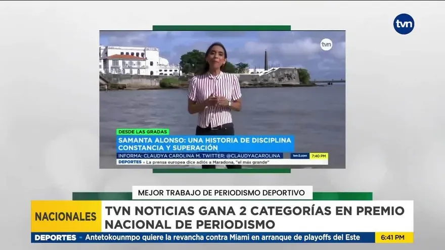 TVN Noticias galardonado en entrega de Premio Nacional de Periodismo