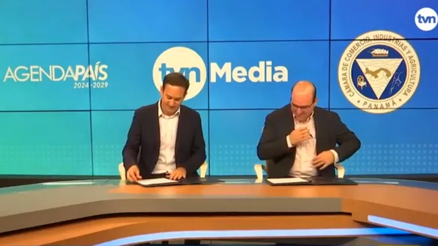 TVN Media y la Cámara de Comercio firmaron convenio por Agenda País 2024