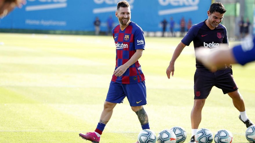 El Barcelona espera reaccionar ante el Betis en posible regreso de Messi