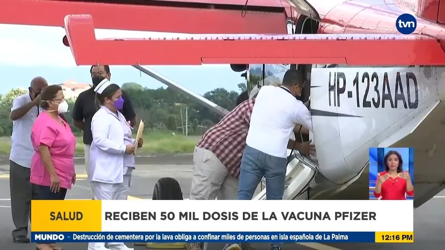 Chiriquí recibe más vacunas contra la COVID-19