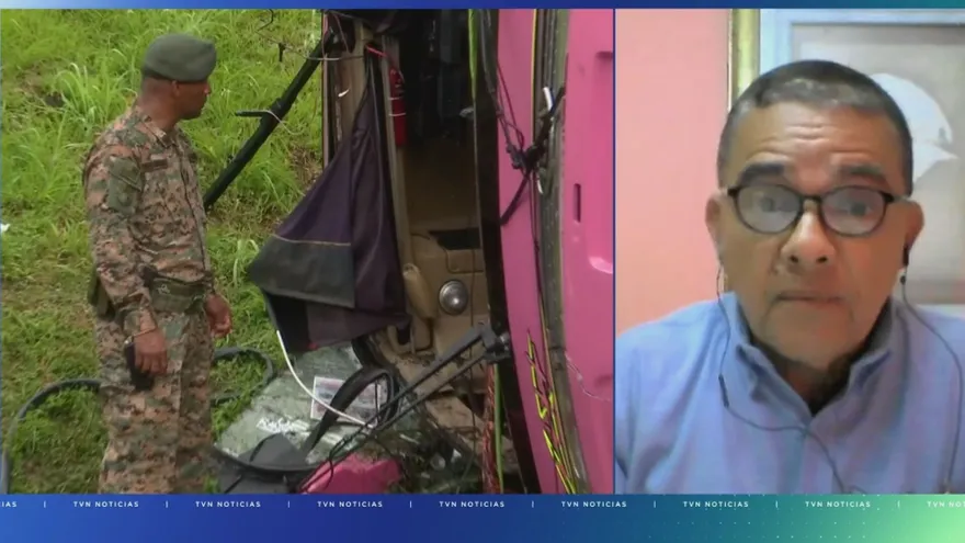 Arnulfo Delgado, perito de Tránsito y miembro de la Fundación Educación Vial.