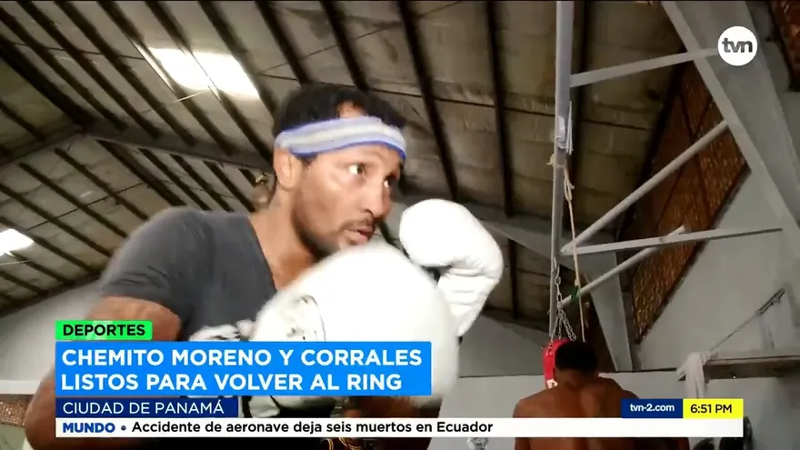 ‘Chemito’ Moreno se prepara para su retorno al ring en mayo