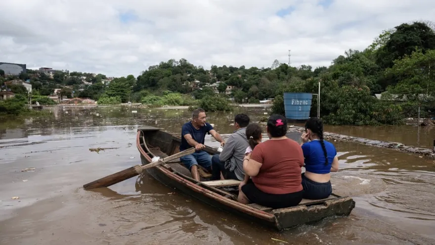 Inundaciones en Paraguay