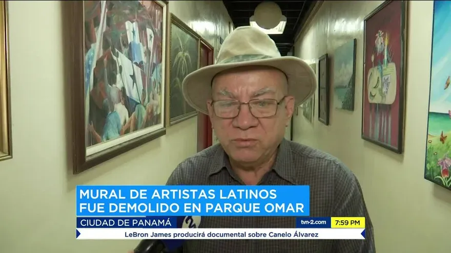 Destruyen obra de arte en el Parque Omar, gobierno lo justifica