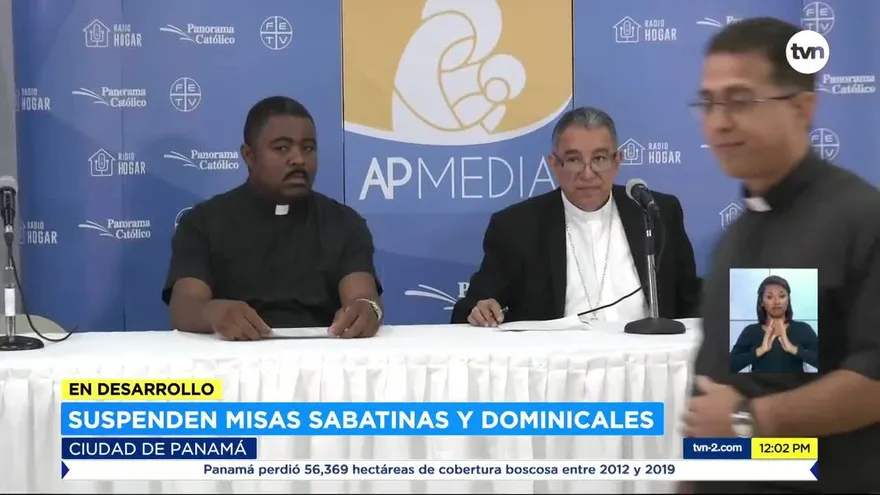 Suspenden misas sabatinas y dominicales