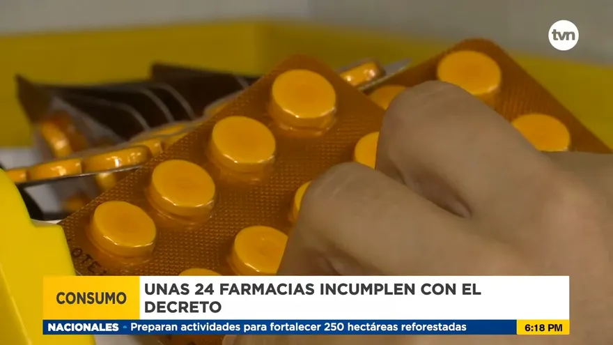 Farmacias incumplen con reducción de precio de un 30% de medicamentos
