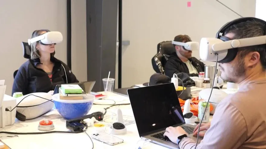 El teletrabajo desde el metaverso.