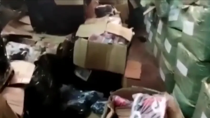 Aduanas realiza decomiso millonario de mercancía falsificada