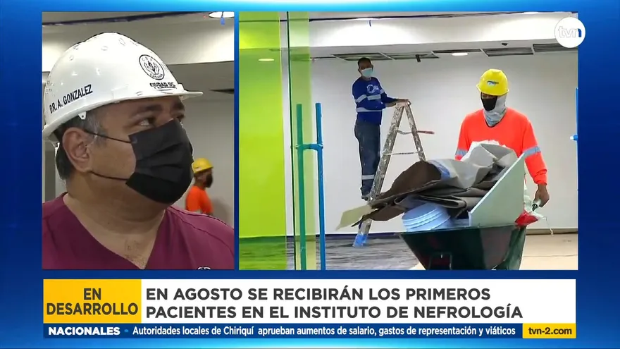 Avanzan trabajos en el Instituto de Nefrología