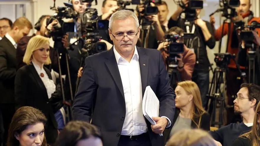 Liviu Dragnea, líder el PSD.