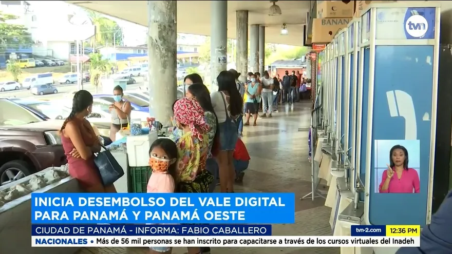 Inicia recarga del Vale para residentes de Panamá y Panamá Oeste