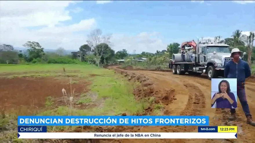 Sigue la polémica por hitos fronterizos en Renacimientos