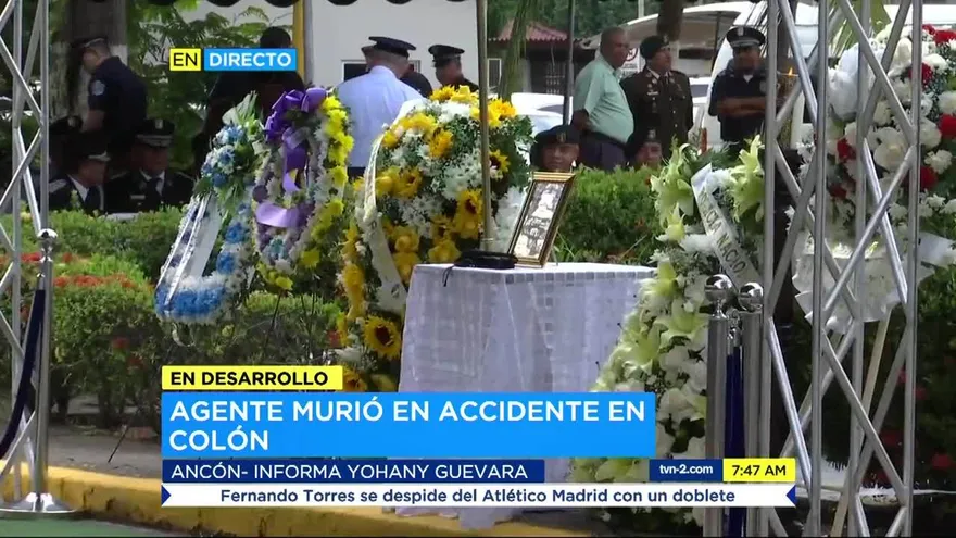 Este lunes la Policía despide al agente que murió cumpliendo su deber