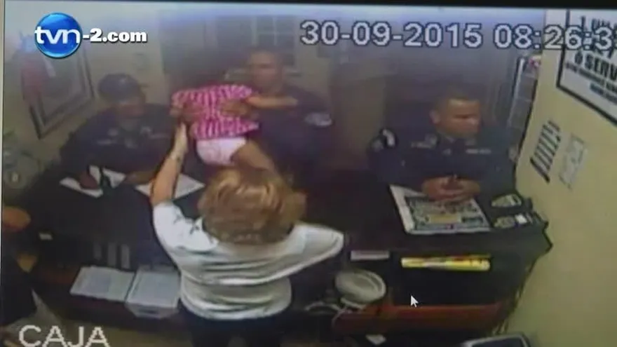 Niña abandonada en un hotel de La Chorrera