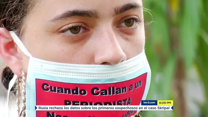 Protestan por demandas y ataques a periodistas