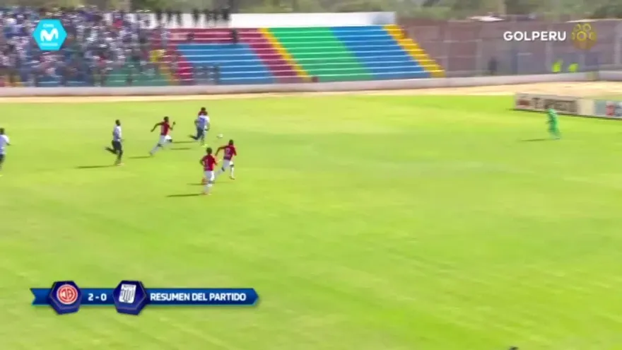 Gol de Ricardo Buitrago con Juan Aurich del Perú
