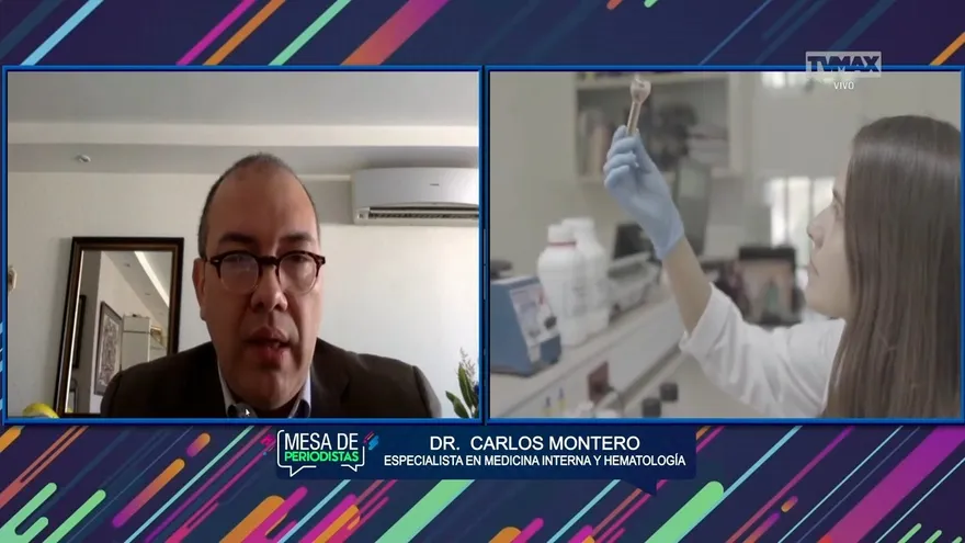 Mesa de periodistas - Entrevista al Dr. Carlos Montero, internista y hematólogo