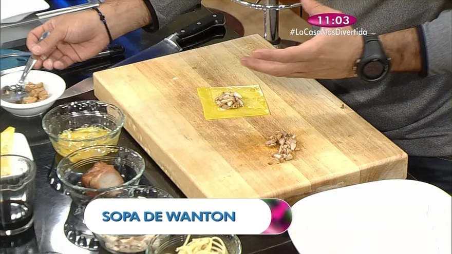 Receta - Sopa de Wanton