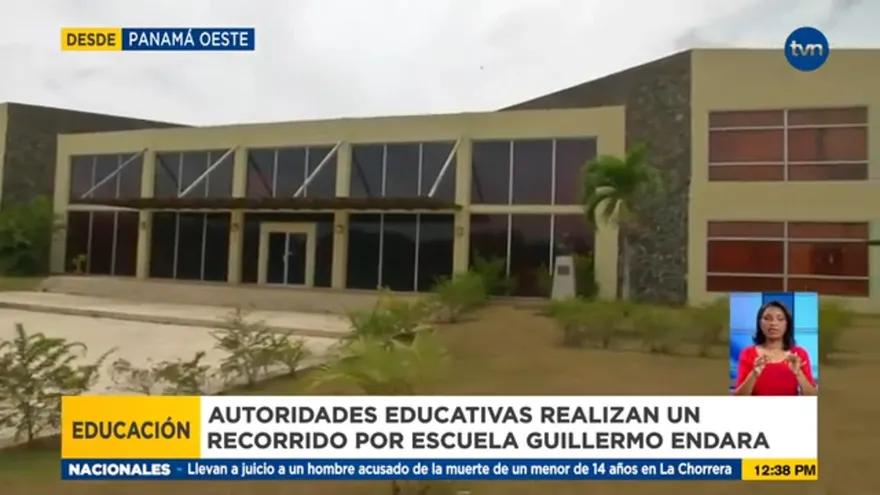 Realizan recorrido por Colegio Guillermo Endara Gallimani