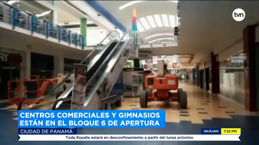 Adecuaciones en centros comerciales y gimnasios para su apertura