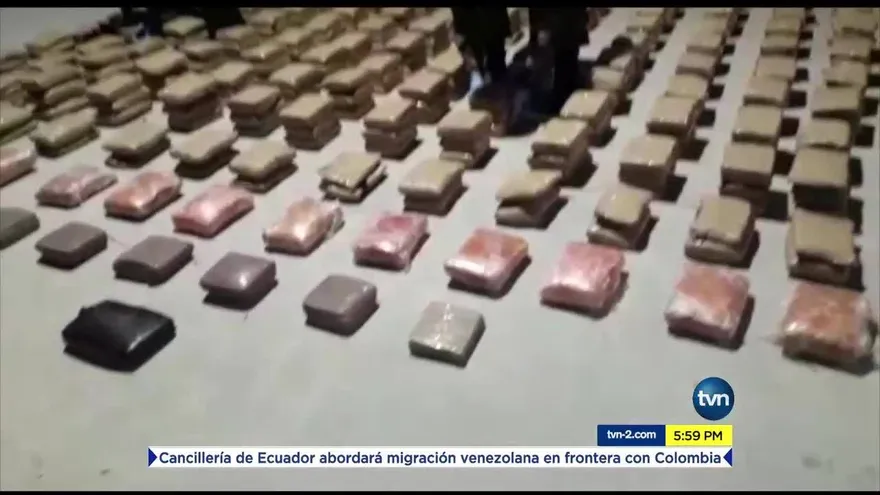 Incautan más de 300 paquetes de droga en operativos