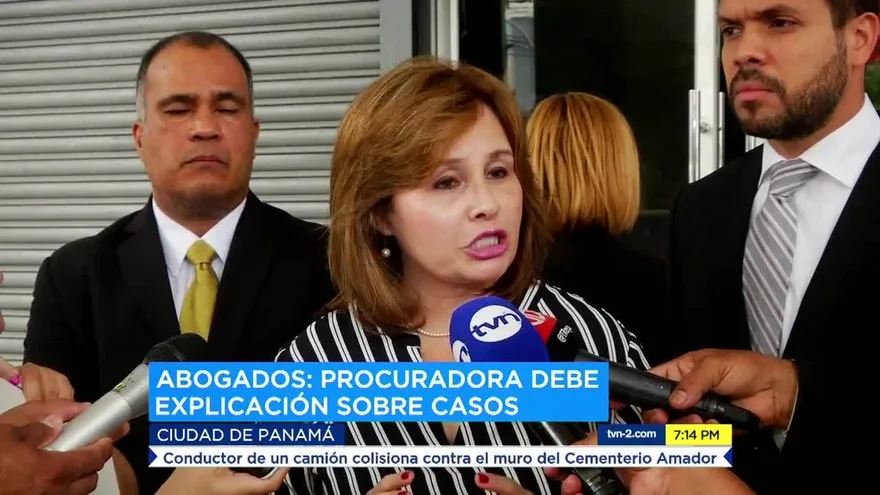Abogados consideran que Procuradora debe explicación sobre casos