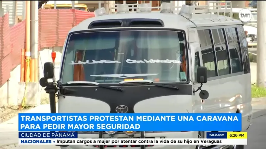 Conductores de Panamá Norte protestan debido a la violencia