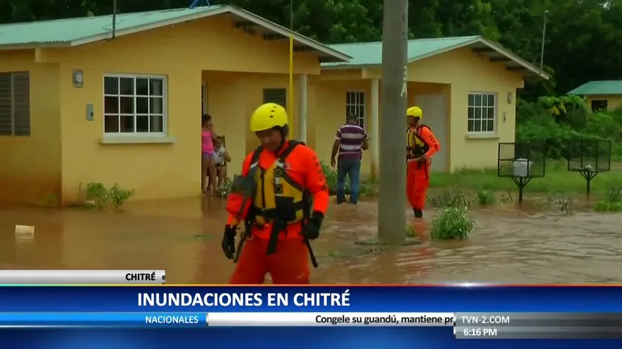 Nueve puntos de Chitré afectados por lluvias