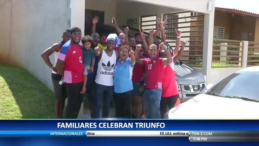 Los familiares de jugadores de la selección disfrutan la clasificación a Rusia 2018