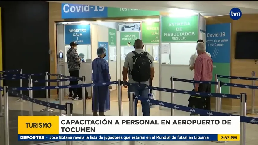 Capacitación a personal de atención en el Aeropuerto de Tocumen
