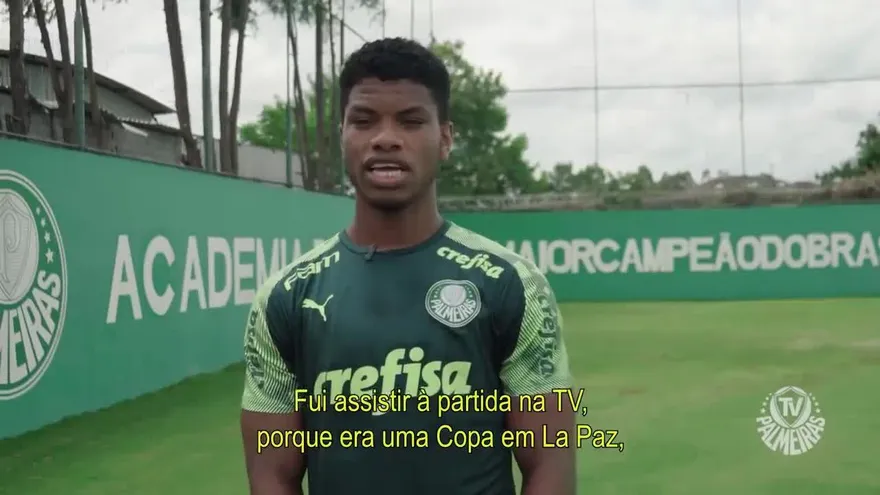 Newton Williams con deseos de dejar a Panamá en alto jugando con Palmeiras