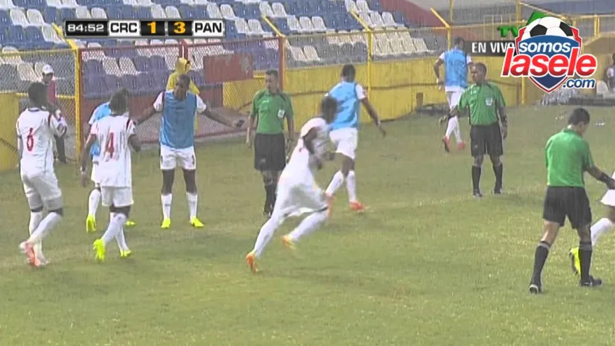 La tercera anotación panameña de Fidel Escobar