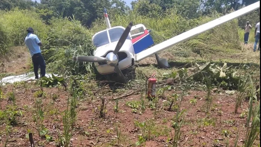 Imagen del accidente en la isla San Miguel.