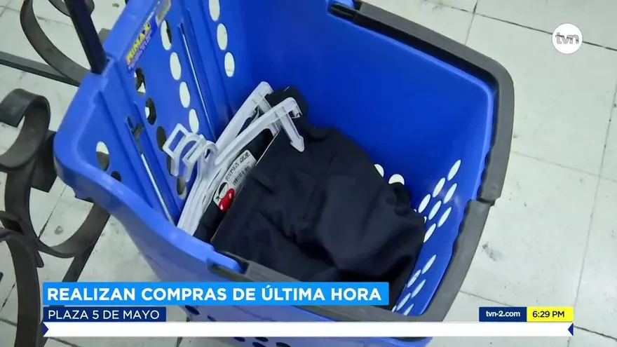 Este sábado siguen las compras de útiles escolares para inicio de clases