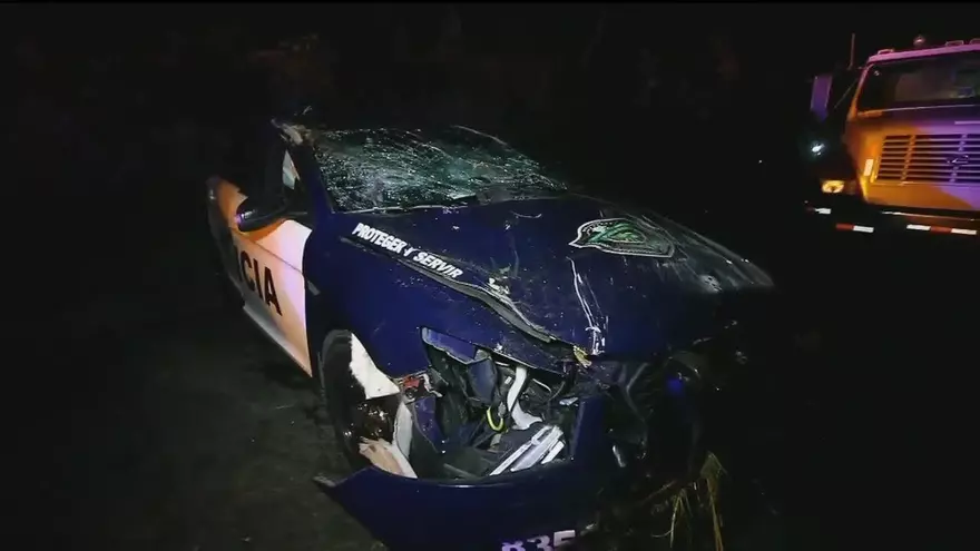 Colisión múltiple deja varios heridos en el Corredor Norte