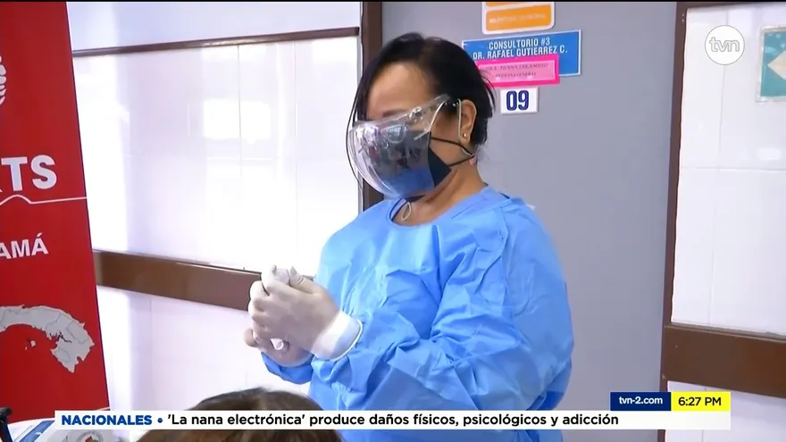 Vacunación de influenza en Coclé