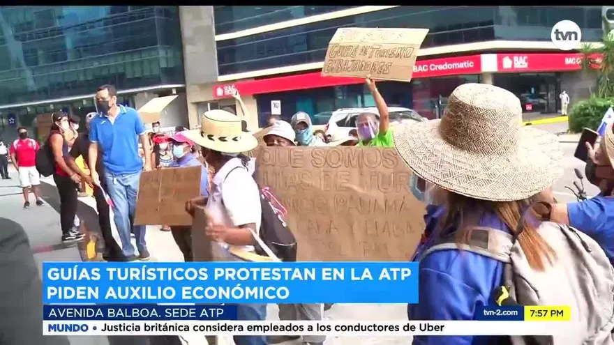 Guías turísticos piden auxilio económico
