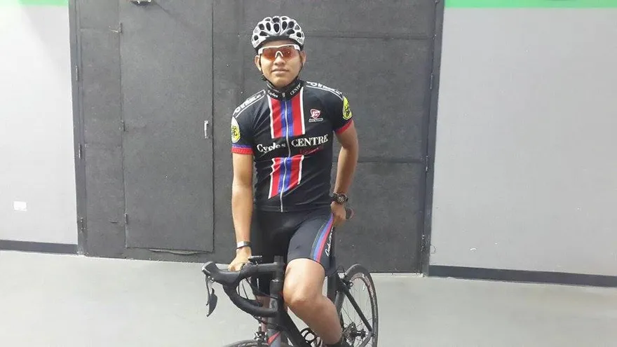 Uno de los ciclistas que competirán en ese evento