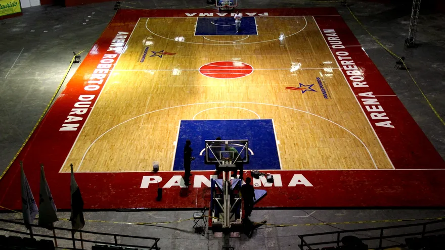 Tabloncillo remozado de la Arena Roberto Durán