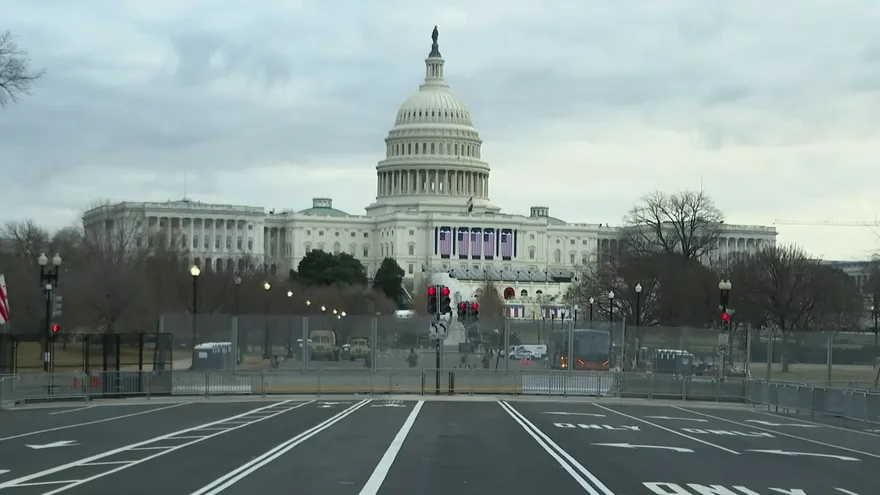 Washington es un pueblo fantasma en la semana de la investidura de Biden