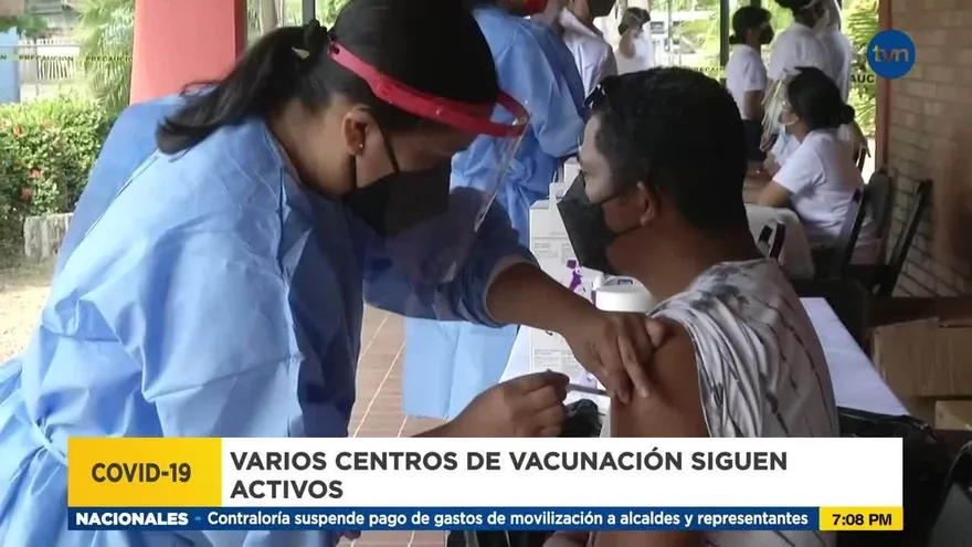 Activos varios centros de vacunación