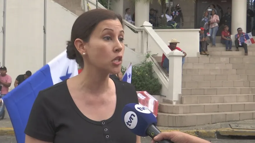 La abogada Martita Cornejo, demandante de la Ley 406 del contrato minero.