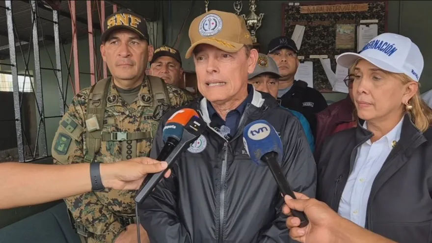 Frank Ábrego, ministro de Seguridad