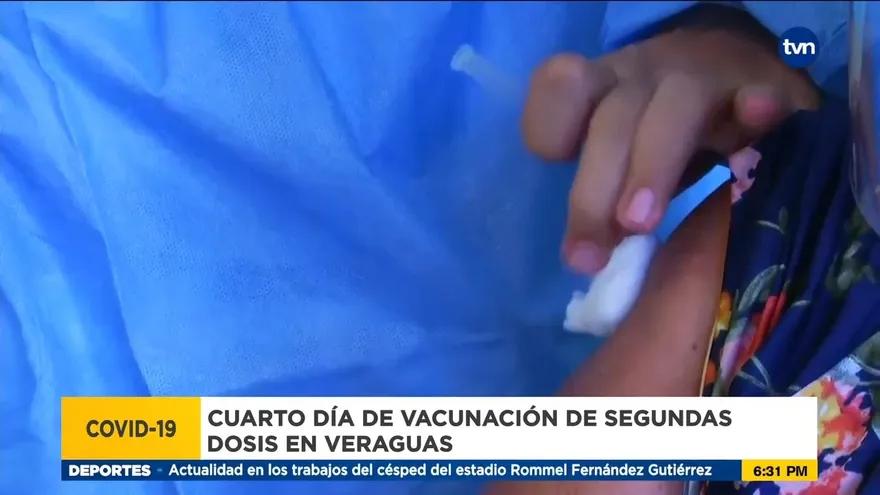 Culmina la segunda jornada de dosis de Pfizer en el circuito 9-1