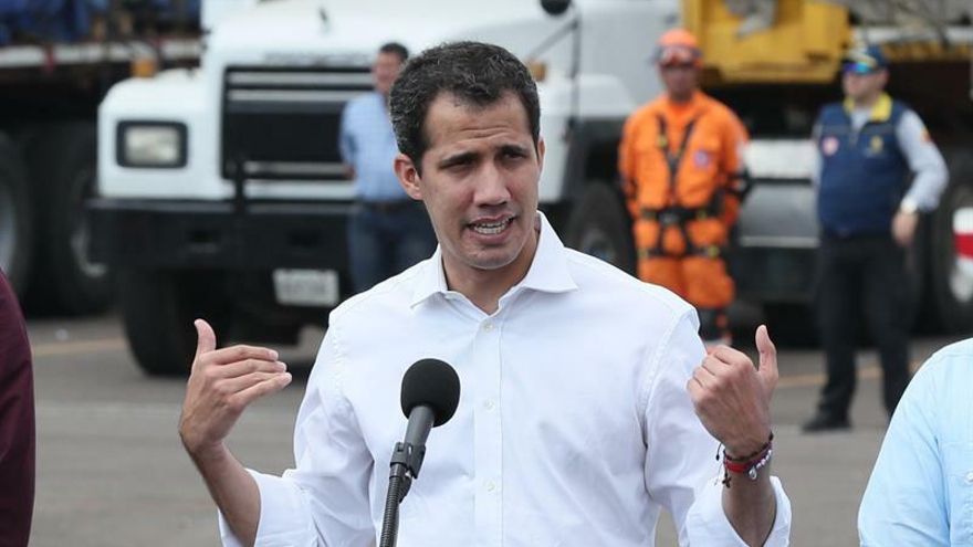 Juan Guaidó, presidente del Parlamento de Venezuela.