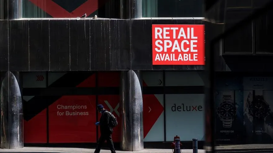 La economía de EE.UU. cae un 4,8 %, la mayor contracción trimestral desde 2008