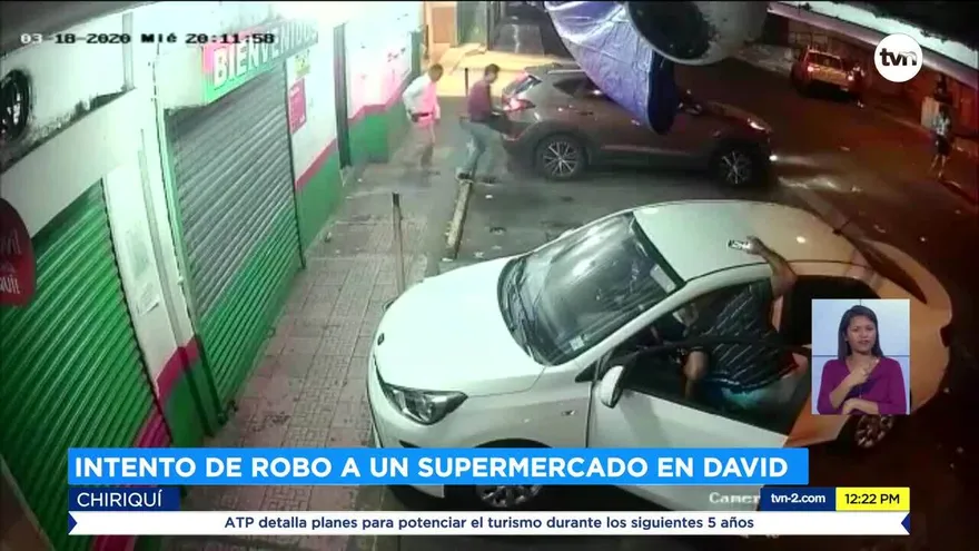 Se registra intento de robo en David