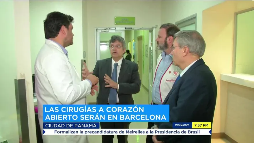 Más niños panameños podrían operarse del corazón en Barcelona